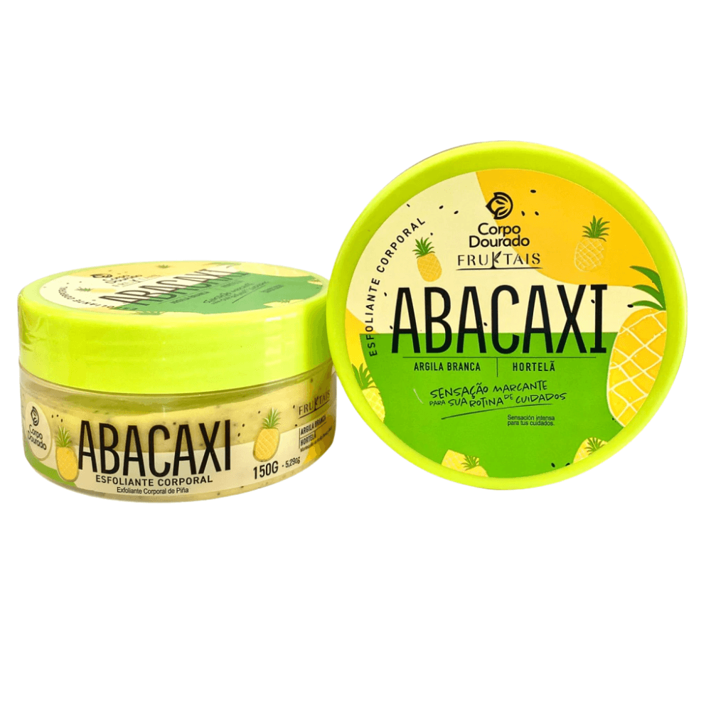 Creme Esfoliante Corpo Dourado Fruktais Abacaxi 150g